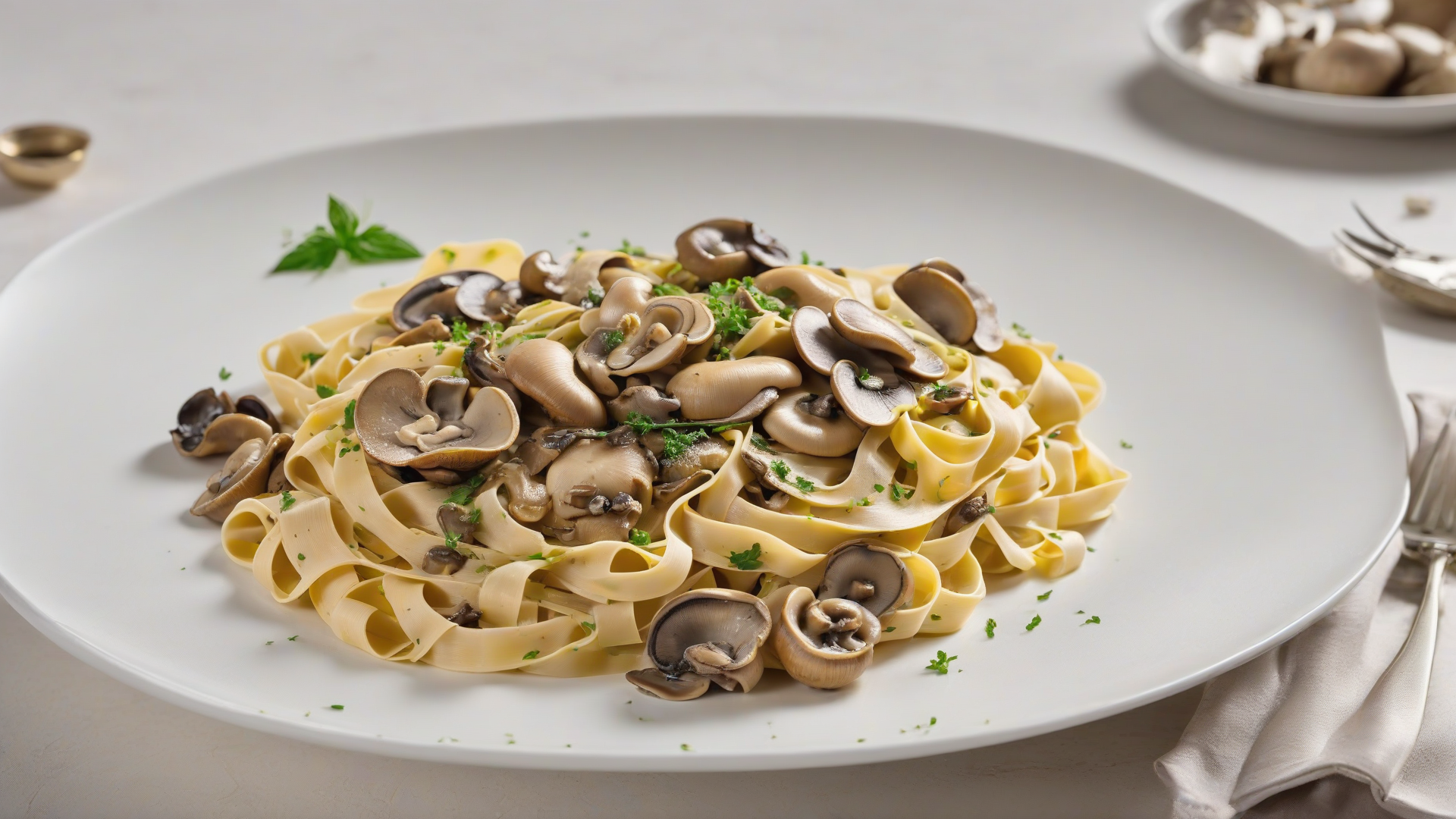tagliatelle ai funghi